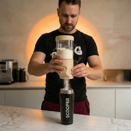 Eiweißlöffel SCOOPER creme