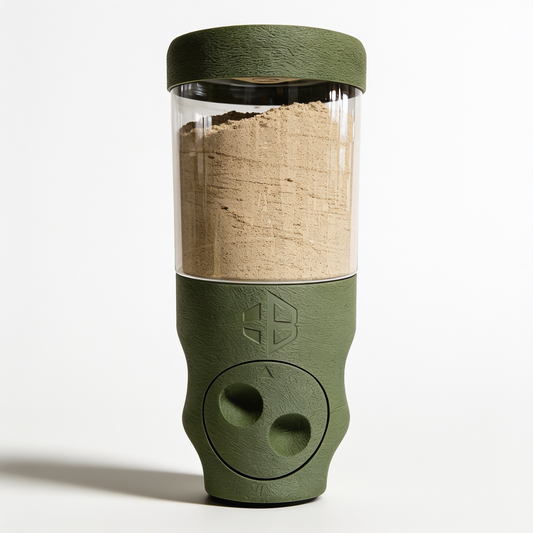Eiweißlöffel SCOOPER olive